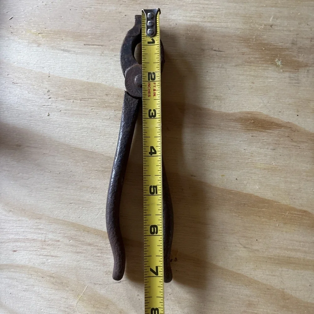 Vintage Heaton Peninsular Leather Button Fastener Pliers 7 Inch‎